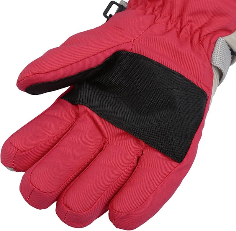 IZUS Kids Cold-Weather Ski-Gloves Winter-Warm Windproof Snow-Gloves Snowboarding Sledding Cycling Toddler 3-6T Boy-Girl - Image 5